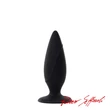 Kép 3/3 - Toyz4Lovers - Rocco Anal Plug Small - kisméretű, szilikon análdugó (fekete)