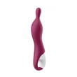 Kép 4/10 - Satisfyer - A-Mazing 1 - prémium A-pont és G-pont  vibrátor (USB) - meggy