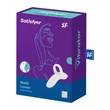 Kép 5/5 - Satisfyer - Bold Lover - prémium, 12 funkciós ujjvibrátor (USB) - fehér