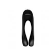 Kép 3/5 - Satisfyer - Candy Cane - prémium szilikon kétágú vibrátor (USB) - fekete