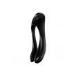 Kép 5/5 - Satisfyer - Candy Cane - prémium szilikon kétágú vibrátor (USB) - fekete
