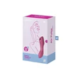 Kép 1/4 - Satisfyer - Curvy Trinity 3 - prémium léghullámos csiklóizgató és G-pont vibrátor (USB) - piros