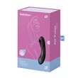 Kép 1/10 - Satisfyer - Curvy Trinity 4 - prémium léghullámos csiklóizgató és G-pont vibrátor (USB) - fekete