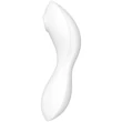 Kép 3/5 - Satisfyer - Curvy Trinity 5 - prémium, websmart léghullámos csiklóizgató és G-pont vibrátor (USB) - fehér