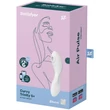 Kép 5/5 - Satisfyer - Curvy Trinity 5 - prémium, websmart léghullámos csiklóizgató és G-pont vibrátor (USB) - fehér