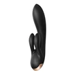 Kép 3/4 - Satisfyer - Double Flex - prémium, 3 motoros, websmart, nyuszis csiklóizgató és G-pont vibrátor (USB) - fekete
