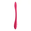 Kép 10/11 - Satisfyer - Elastic Joy - prémium, dupla motoros multi-funkciós vibrátor (USB) - piros