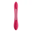 Kép 11/11 - Satisfyer - Elastic Joy - prémium, dupla motoros multi-funkciós vibrátor (USB) - piros