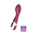 Kép 3/6 - Satisfyer - Hot Spot - prémium, melegítő funkciós, websmart G-pont vibrátor (USB) - bordó