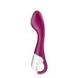 Kép 4/6 - Satisfyer - Hot Spot - prémium, melegítő funkciós, websmart G-pont vibrátor (USB) - bordó