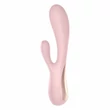 Kép 1/5 - Satisfyer - Mono Flex - prémium, dupla motoros, websmart csiklóizgató és G-pont vibrátor (USB) - pink