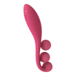 Satisfyer - Tri Ball 1 - prémium, 3 golyós multifunkciós vibrátor és masszírozó (USB) - pink