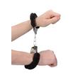 Kép 5/5 - ShotsToys - Furry Handcuffs - szőrös csuklóbilincs (fekete)
