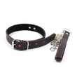 Kép 3/6 - Toyz4Lovers - Easy Collar Leash - piros szivecskés nyakörv pórázzal (fekete)