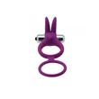 Kép 3/5 - Toyz4Lovers - Tickler Clitoral Stimulator - vibrációs here és péniszgyűrű nyuszis csiklóizgatóval (lila)