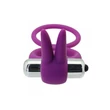 Kép 4/5 - Toyz4Lovers - Tickler Clitoral Stimulator - vibrációs here és péniszgyűrű nyuszis csiklóizgatóval (lila)