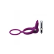 Kép 5/5 - Toyz4Lovers - Tickler Clitoral Stimulator - vibrációs here és péniszgyűrű nyuszis csiklóizgatóval (lila)