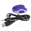 Kép 5/9 - You2Toys - Blowjob Vibrator - 5 funkciós, szilikon szájvibrátor orális szexhez (USB) - lila