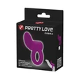 Kép 8/8 - PRETTY LOVE - COBRA - vibrációs péniszgyűrű csiklóizgatóval (lila)