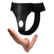 Kép 4/7 - Debra - Wearable Harness Strap on Double Ended Realistic Dildo - felcsatolható, élethű dildó páros állítható hevederrel