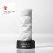 Kép 1/6 - Tenga - 3D Polygon - prémium maszturbátor (fehér)
