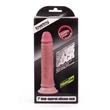 Kép 3/6 - Lovetoy - 7&quot; Dual-Layered Silicone Cock - rögzíthető, élethű dildó (18,5cm) - natúr