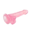 Kép 5/6 - Chisa Novelties - Hi-Rubber 7,7&quot; - rögzíthető, élethű, herés dildó (pink)