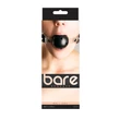 Kép 1/2 - NS Toys - Bare Bondage Ball Gag - állítható szájpecek (fekete)