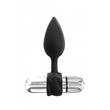 Bathmate - Anal Training Plugs Vibe - 10 funkciós, vibrációs análkúp szett (3db/cs) - fekete