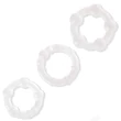 Kép 1/4 - Lovetoy - Triple Beaded Ring Set - gyöngyös péniszgyűrű szett (3dbcs) - áttetsző