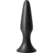 Adam & Eve - Booty Boot Camp Training Kit - szilikon análkúp szett (3db/cs) - fekete
