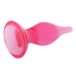 Debra - Butt Plug - rögzíthető, zselés, uniszex análkúp (pink)