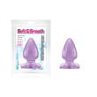 Charmly Toy - Soft & Smooth - közepes méretű, zselés análkúp (lila)