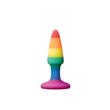 NS Toys - Colours - Pride Edition - Pleasure Plug - Mini -Rainbow