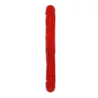 Kép 1/2 - Seven Creations - Double Dong - duplavégű, élethű dildó (30cm) - piros