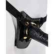Kép 3/5 - Pipedream - Fetish Fantasy Gold - stílusos, élethű felcsatolható dildó (19cm) - fekete