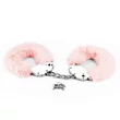Kép 5/7 - Lovetoy - Fetish Pleasure - Fluffy Hand Cuffs - bolyhos csuklóbilincs (pink)