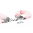 Kép 6/7 - Lovetoy - Fetish Pleasure - Fluffy Hand Cuffs - bolyhos csuklóbilincs (pink)