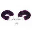 Kép 3/6 - Lovetoy - Fetish Pleasure - Fluffy Hand Cuffs - bolyhos csuklóbilincs (lila)