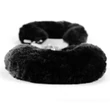 Kép 5/6 - Lovetoy - Fetish Pleasure - Fluffy Hand Cuffs - bolyhos csuklóbilincs (fekete)
