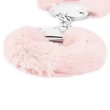 Kép 1/7 - Lovetoy - Fetish Pleasure - Fluffy Hand Cuffs - bolyhos csuklóbilincs (pink)
