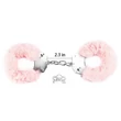 Kép 3/7 - Lovetoy - Fetish Pleasure - Fluffy Hand Cuffs - bolyhos csuklóbilincs (pink)