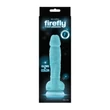 Kép 2/2 - NS Toys - Firefly 5&quot; - Glows in Colour - rögzíthető, foszforeszkáló, élethű, herés dildó (17cm) - kék