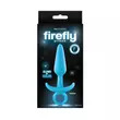 Kép 2/2 - NS Toys - Firefly Prince - Glows in Colour - közepes méretű, szilikon análhorog (12,5cm) - kék
