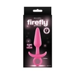 Kép 1/2 - NS Toys - Firefly Prince - Glows in Colour - közepes méretű, szilikon análhorog (12,5cm) - pink