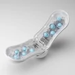 Kép 7/8 - Tenga - Flip Orb - Blue Rush - prémium, vákuum maszturbátor (fehér)