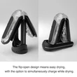 Kép 5/9 - Tenga - Flip Zero - Electronic Vibration - prémium, 5 funkciós vibrációs maszturbátor (USB) - fekete