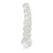 Kép 2/2 - Lovetoy - Glass Romance Clear 3 - temperálható, gyöngyös üveg dildó (17cm) - áttetsző