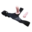 Kép 1/7 - Baile - Jessica Strap-On 3 - felcsatolható, élethű dildó szett állítható hámmal (natúr)