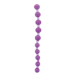 Nmc - Jumbo Jelly Thai Beads - 10 szemes análsor (lila)